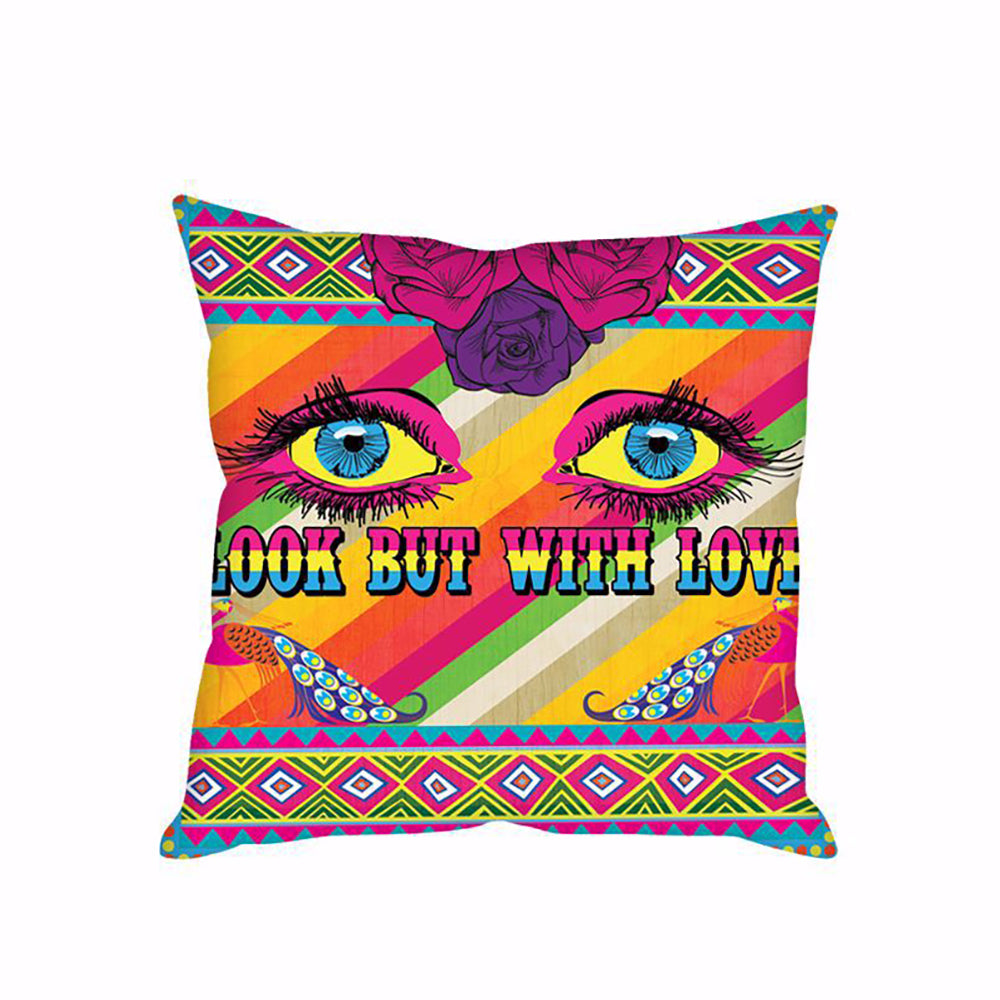 LOOK BUT WITH LOVE II CUSHION COVER