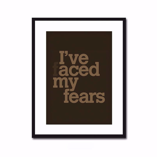 FEARS POSTER