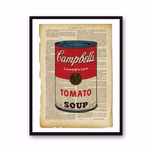 ANDY WARHOL CAMPBELL’S SOUP CAN POSTER