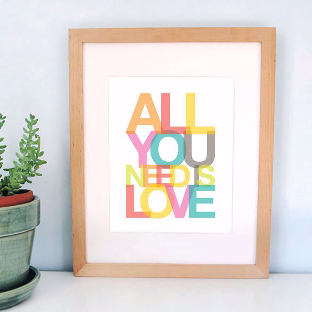 ALL YOU NEED IS LOVE - POSTER