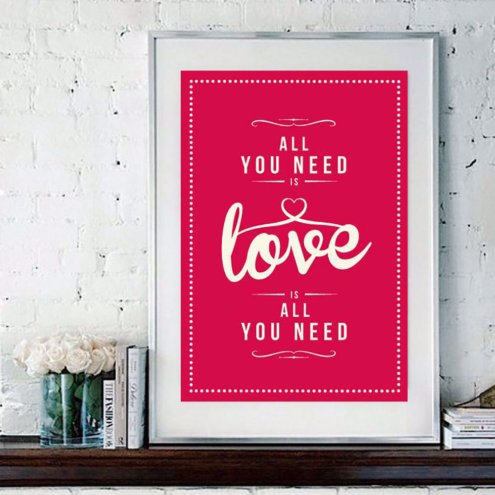 LOVE IS ALL WE NEED - POSTER