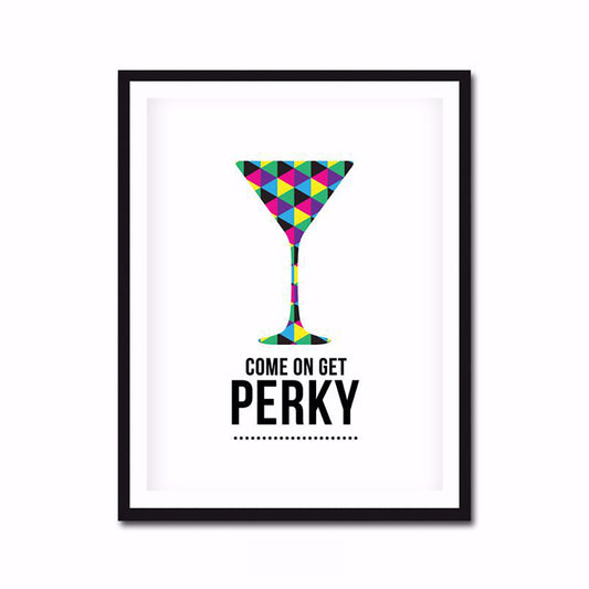 QUIRKY SET - GET PERKY POSTER