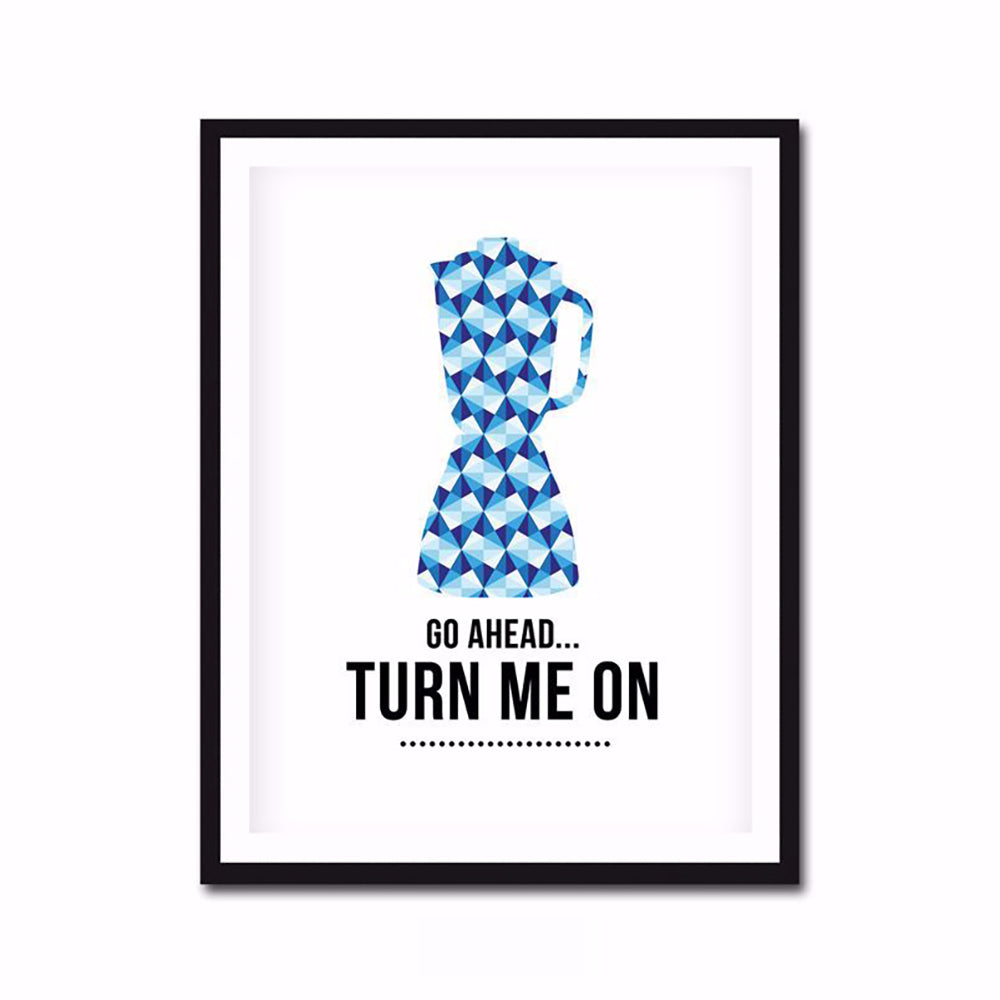 QUIRKY SET - TURN ME ON POSTER