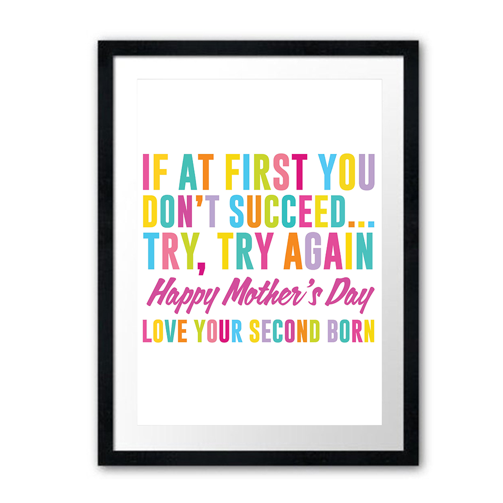 TRY TRY AGAIN POSTER