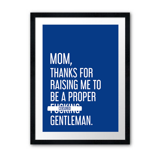 PROPER GENTLEMAN POSTER