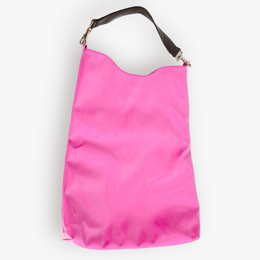 GLOSS BOSS PATENT TOTE BAG