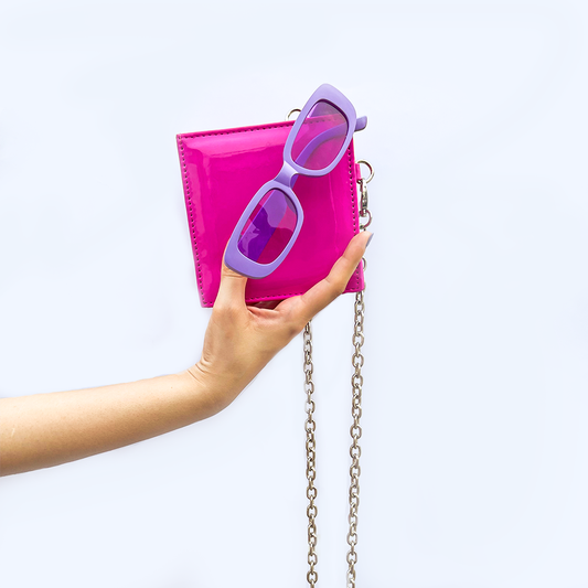 Fuchsia Frenzy Mini Crossbody Bag