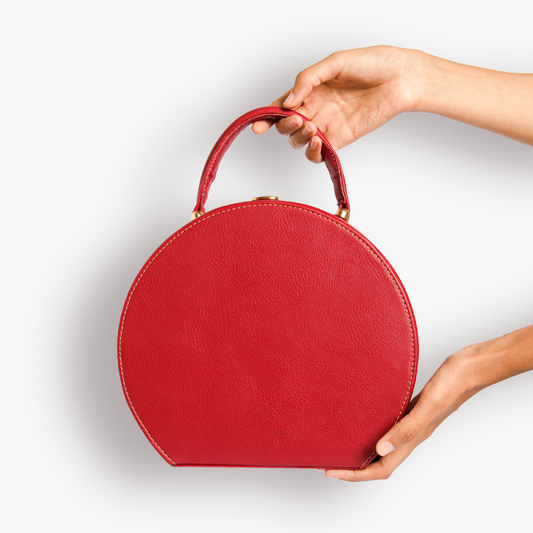 ATTENTION PLEASE ROUND BRIEFCASE