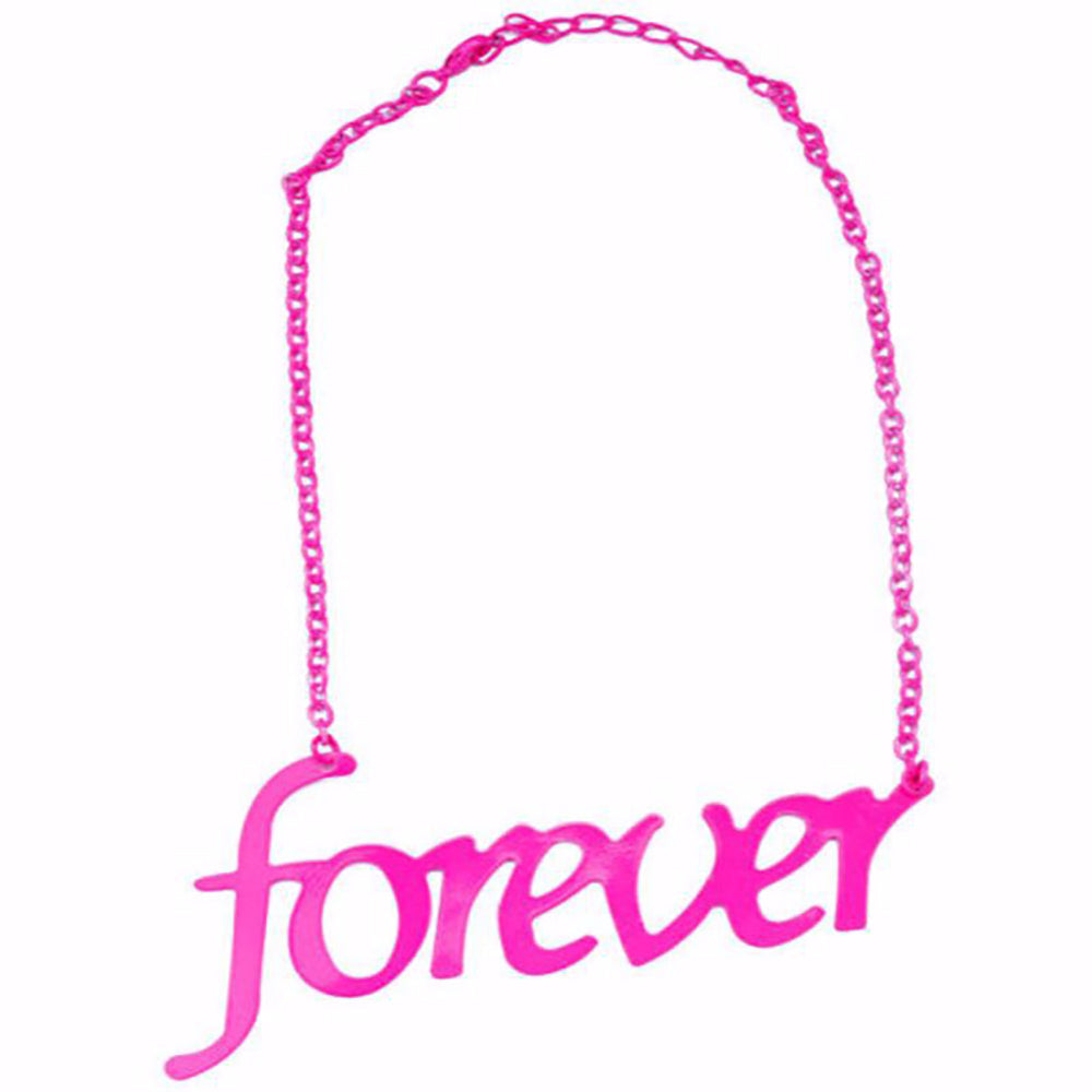 FOREVER NEON NECKLACE - PINK