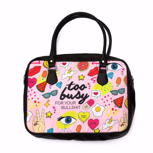 TOO BUSY LAPTOP MESSENGER BAG
