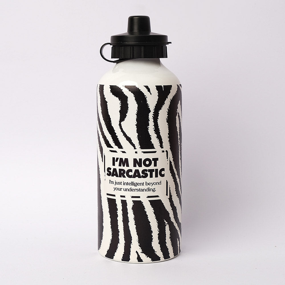 I'M NOT SARCASTIC WATERBOTTLE