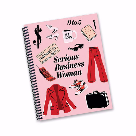SERIOUS BUSINESS WOMAN DIARY