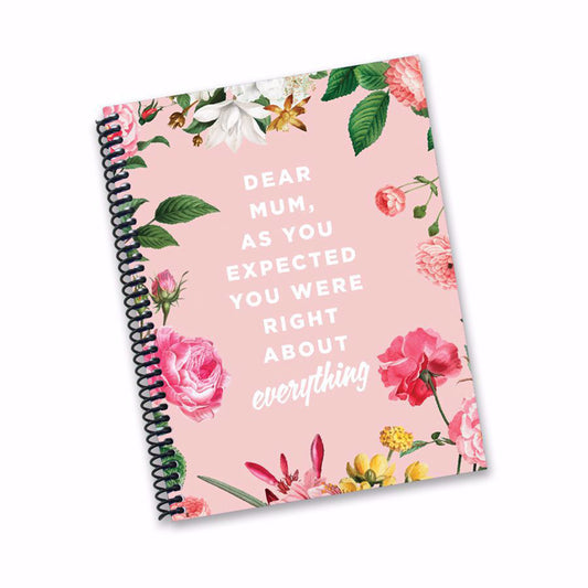 RIGHT ABOUT EVERYTHING NOTEBOOK