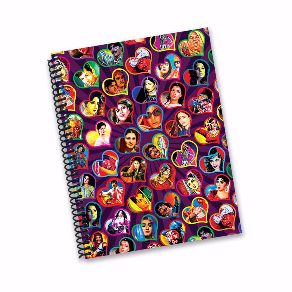 LOLLY HEART NOTEBOOK