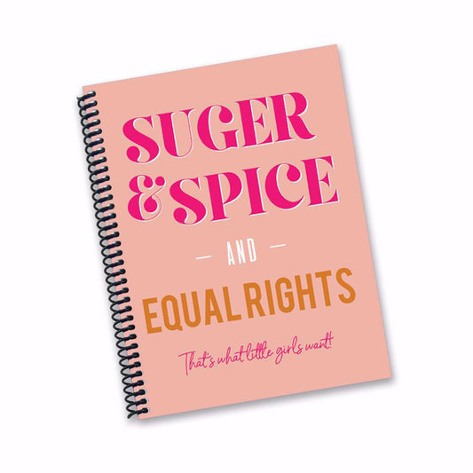 SUGAR AND SPICE NOTEBOOK