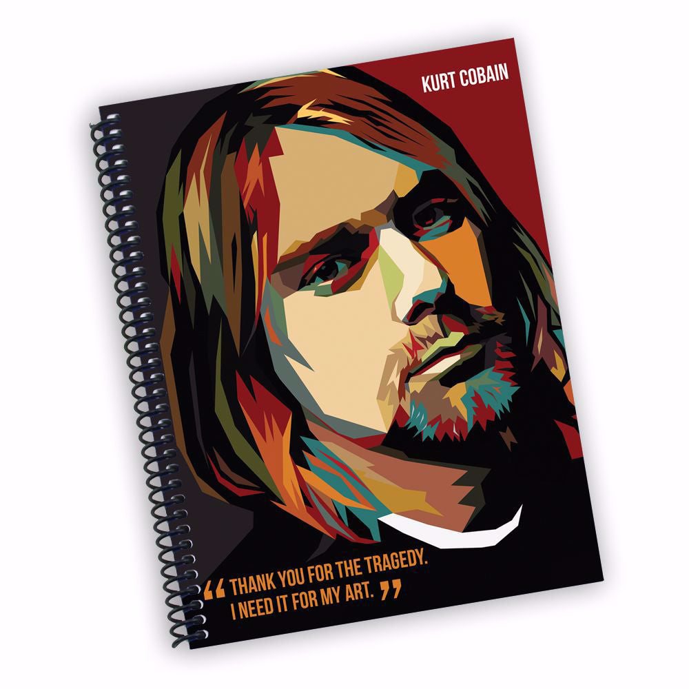 KURT COBAIN NOTEBOOK – 9Lines