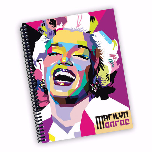 MARILYN MONROE POP ART NOTEBOOK