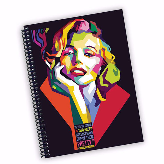 MARILYN MONROE QUOTE NOTEBOOK