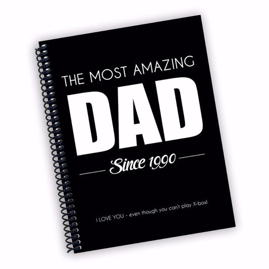 MOST AMAZING DAD NOTEBOOK