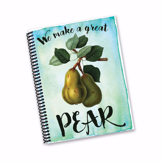 WE MAKE A GREAT PEAR NOTEBOOK