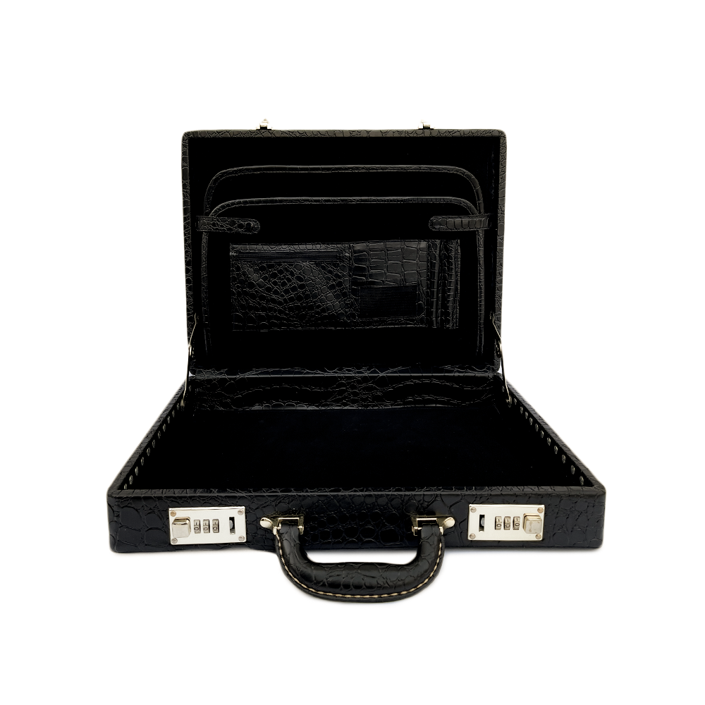 Collateral Briefcase COAL SHOULDER BRIEFCASE – 9Lines