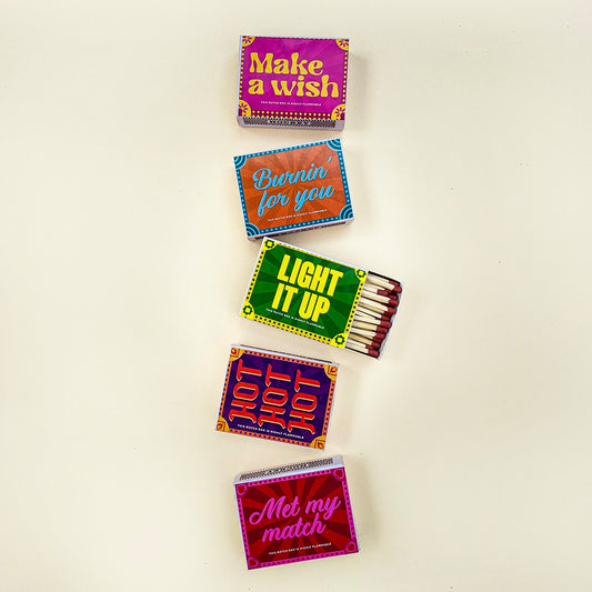 'FIRE AWAY' MATCH BOXES ( PACK OF FIVE)