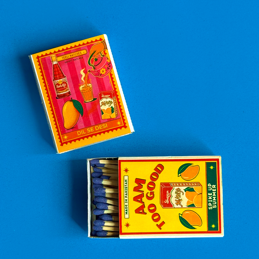 'DIL SE DESI' MATCH BOXES ( PACK OF FOUR)