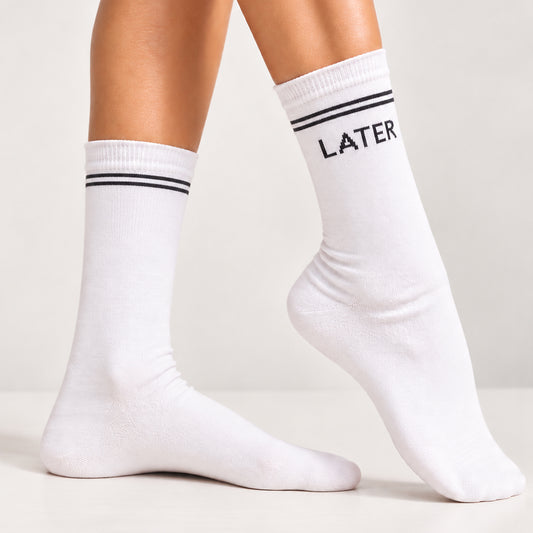 MAYBE LATER SOCKS